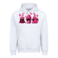 White breast cancer afro gnomies Urban Hoodie - FaDigitalArtStudio