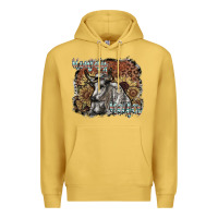 Antique Gold howdy heifer Premium Hoodie - SublimationCraftShop