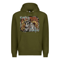 Army Green howdy heifer Premium Hoodie - SublimationCraftShop