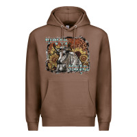 Chestnut howdy heifer Premium Hoodie - SublimationCraftShop