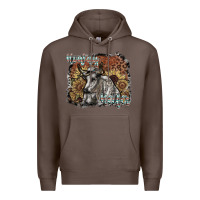 Coffee howdy heifer Premium Hoodie - SublimationCraftShop