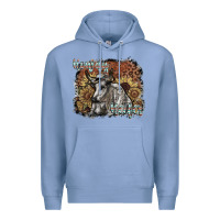 Colony Blue howdy heifer Premium Hoodie - SublimationCraftShop