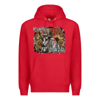 Red howdy heifer Premium Hoodie - SublimationCraftShop