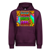 Mauve Wine kindness peace inclusion hope equality love diversity Urban Hoodie - HRA Design Shop