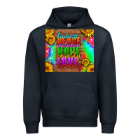 Navy kindness peace inclusion hope equality love diversity Urban Hoodie - HRA Design Shop