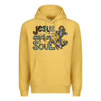 Antique Gold jesus is the anchor of my soul Premium Hoodie - SublimationCraftShop