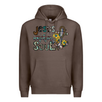 Coffee jesus is the anchor of my soul Premium Hoodie - SublimationCraftShop
