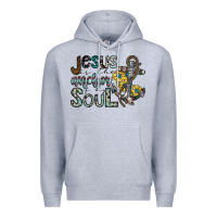 Heather Grey jesus is the anchor of my soul Premium Hoodie - SublimationCraftShop