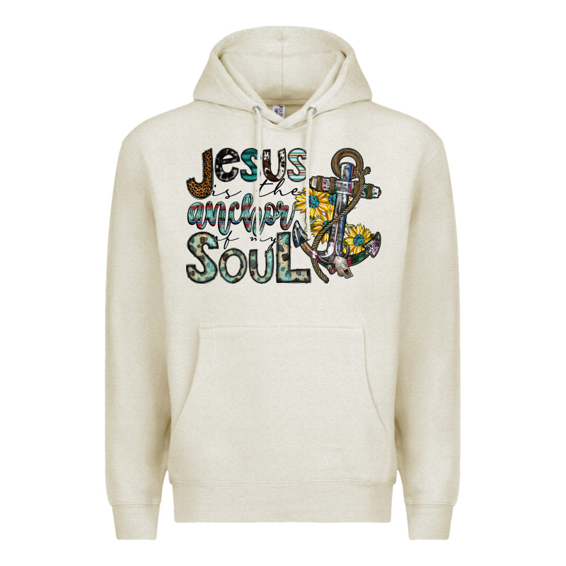 Jesus Is The Anchor Of My Soul Premium Hoodie by SublimationCraftShop | Teevron