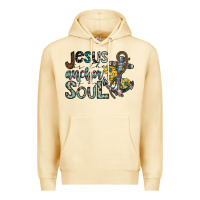 Pina Colada jesus is the anchor of my soul Premium Hoodie - SublimationCraftShop