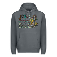 Rock jesus is the anchor of my soul Premium Hoodie - SublimationCraftShop