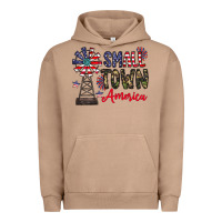 Pigment Burro small town america Urban Hoodie - CowhideDigitalArt