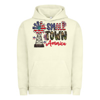 Pigment Pistachio small town america Urban Hoodie - CowhideDigitalArt