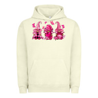 Pigment Pistachio breast cancer gnomies Urban Hoodie - FaDigitalArtStudio