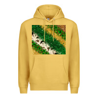 Antique Gold St. Patrick's Day leopard cowhide glitter tumbler Premium Hoodie - Neo Western