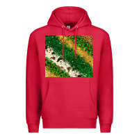 Cardinal St. Patrick's Day leopard cowhide glitter tumbler Premium Hoodie - Neo Western