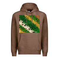 Chestnut St. Patrick's Day leopard cowhide glitter tumbler Premium Hoodie - Neo Western