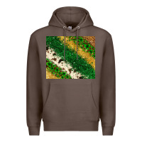 Coffee St. Patrick's Day leopard cowhide glitter tumbler Premium Hoodie - Neo Western
