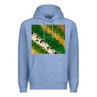 Colony Blue St. Patrick's Day leopard cowhide glitter tumbler Premium Hoodie - Neo Western