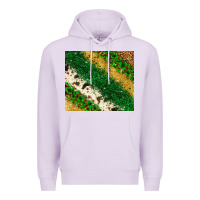 Lilac St. Patrick's Day leopard cowhide glitter tumbler Premium Hoodie - Neo Western