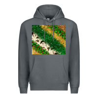 Rock St. Patrick's Day leopard cowhide glitter tumbler Premium Hoodie - Neo Western