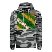Slate Camo St. Patrick's Day leopard cowhide glitter tumbler Premium Hoodie - Neo Western