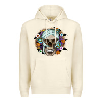 Sandshell Halloween Skeleton Premium Hoodie - CowhideDigitalArt