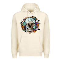 Tofu Halloween Skeleton Premium Hoodie - CowhideDigitalArt