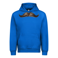 Cobalt brown moustache fa element Urban Hoodie - FaDigitalArtStudio