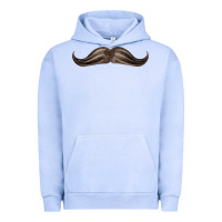 Pigment Grape Ice brown moustache fa element Urban Hoodie - FaDigitalArtStudio