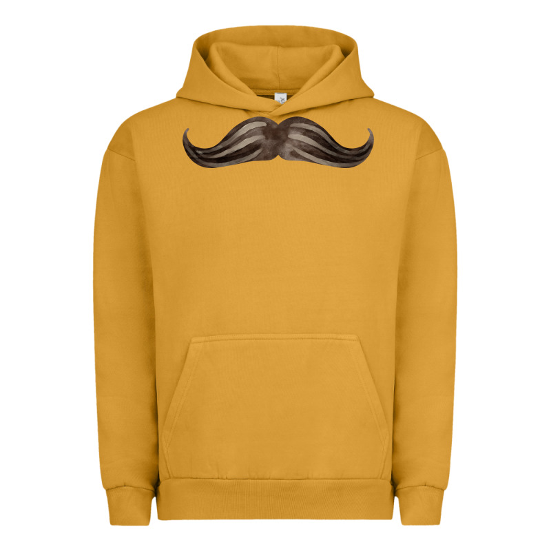 Brown Moustache Fa Element Urban Hoodie by FaDigitalArtStudio | Teevron
