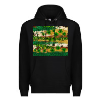 Black St. Patrick's Day leopard cowhide shamrock tumbler Premium Hoodie - Neo Western