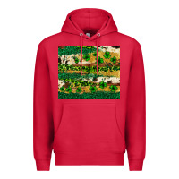 Cardinal St. Patrick's Day leopard cowhide shamrock tumbler Premium Hoodie - Neo Western