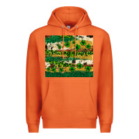 Carrot St. Patrick's Day leopard cowhide shamrock tumbler Premium Hoodie - Neo Western