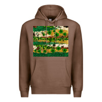 Chestnut St. Patrick's Day leopard cowhide shamrock tumbler Premium Hoodie - Neo Western