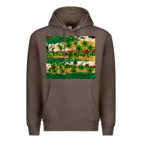 Coffee St. Patrick's Day leopard cowhide shamrock tumbler Premium Hoodie - Neo Western