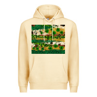 Pina Colada St. Patrick's Day leopard cowhide shamrock tumbler Premium Hoodie - Neo Western