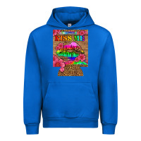 Cobalt lgbtq kiss me  can cooler Urban Hoodie - HRA Design Shop