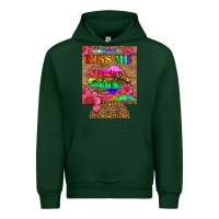 Forest Green lgbtq kiss me  can cooler Urban Hoodie - HRA Design Shop