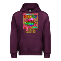 Mauve Wine lgbtq kiss me  can cooler Urban Hoodie - HRA Design Shop
