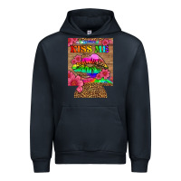 Navy lgbtq kiss me  can cooler Urban Hoodie - HRA Design Shop