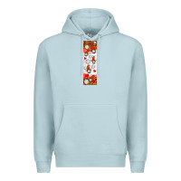 Blue Mist volleyball penwraps Premium Hoodie - HRA Design Shop