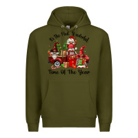 Army Green its the most wonderful time of the year Premium Hoodie - FaDigitalArtStudio