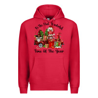 Cardinal its the most wonderful time of the year Premium Hoodie - FaDigitalArtStudio