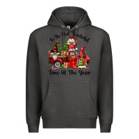 Charcoal Heather its the most wonderful time of the year Premium Hoodie - FaDigitalArtStudio