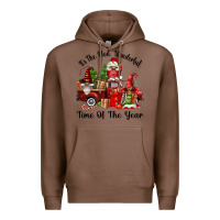 Chestnut its the most wonderful time of the year Premium Hoodie - FaDigitalArtStudio