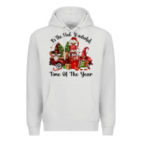 Dove Grey its the most wonderful time of the year Premium Hoodie - FaDigitalArtStudio