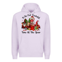 Lilac its the most wonderful time of the year Premium Hoodie - FaDigitalArtStudio