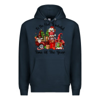 Navy its the most wonderful time of the year Premium Hoodie - FaDigitalArtStudio