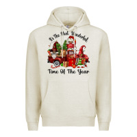 Oatmeal Heather its the most wonderful time of the year Premium Hoodie - FaDigitalArtStudio